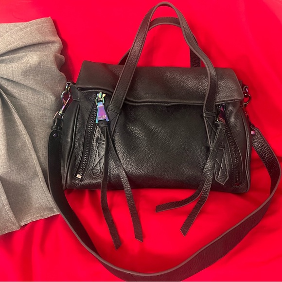 Aimee Kestenberg Black Satchel Bag - Picture 2 of 11